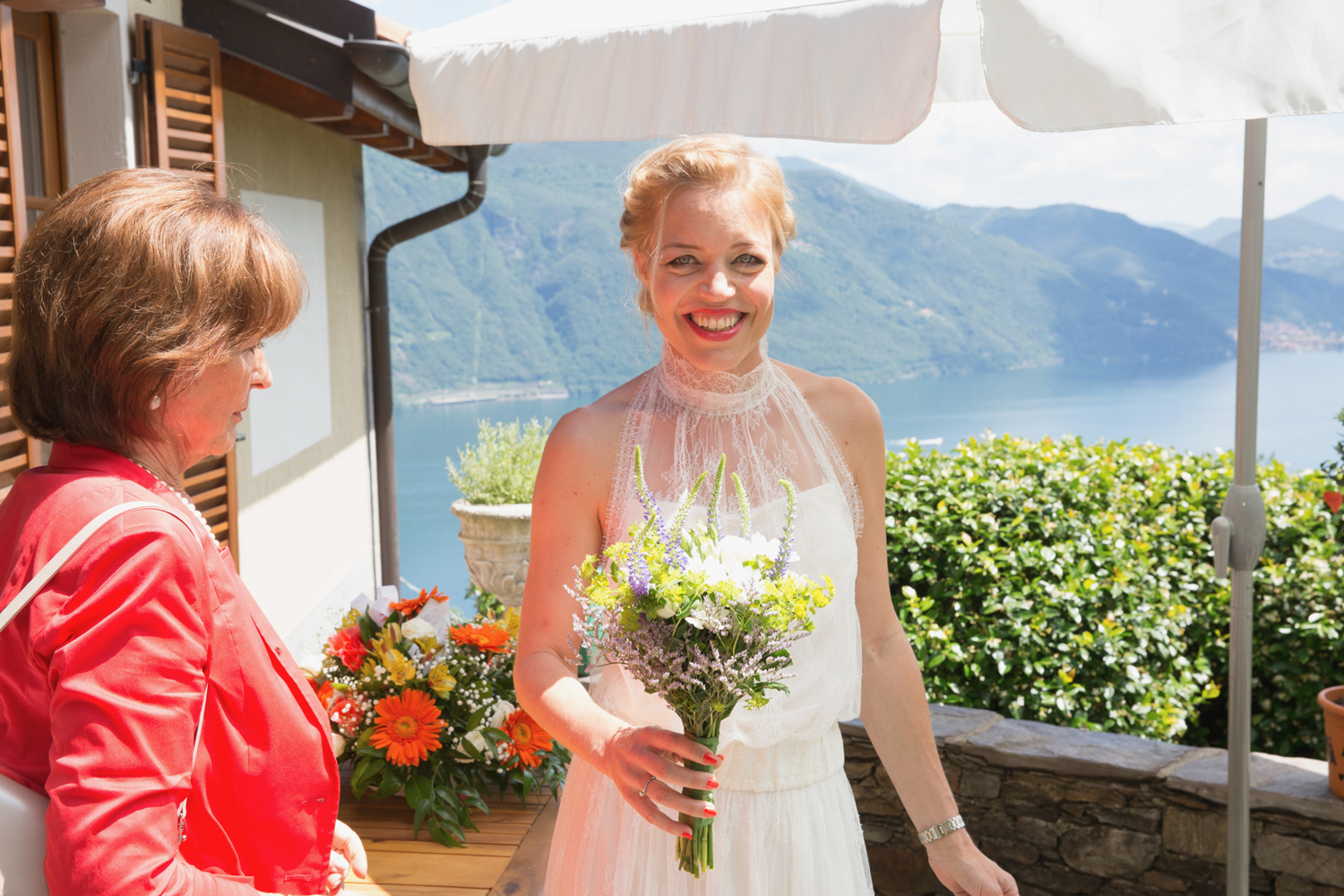 a destination wedding on Lake Maggiore