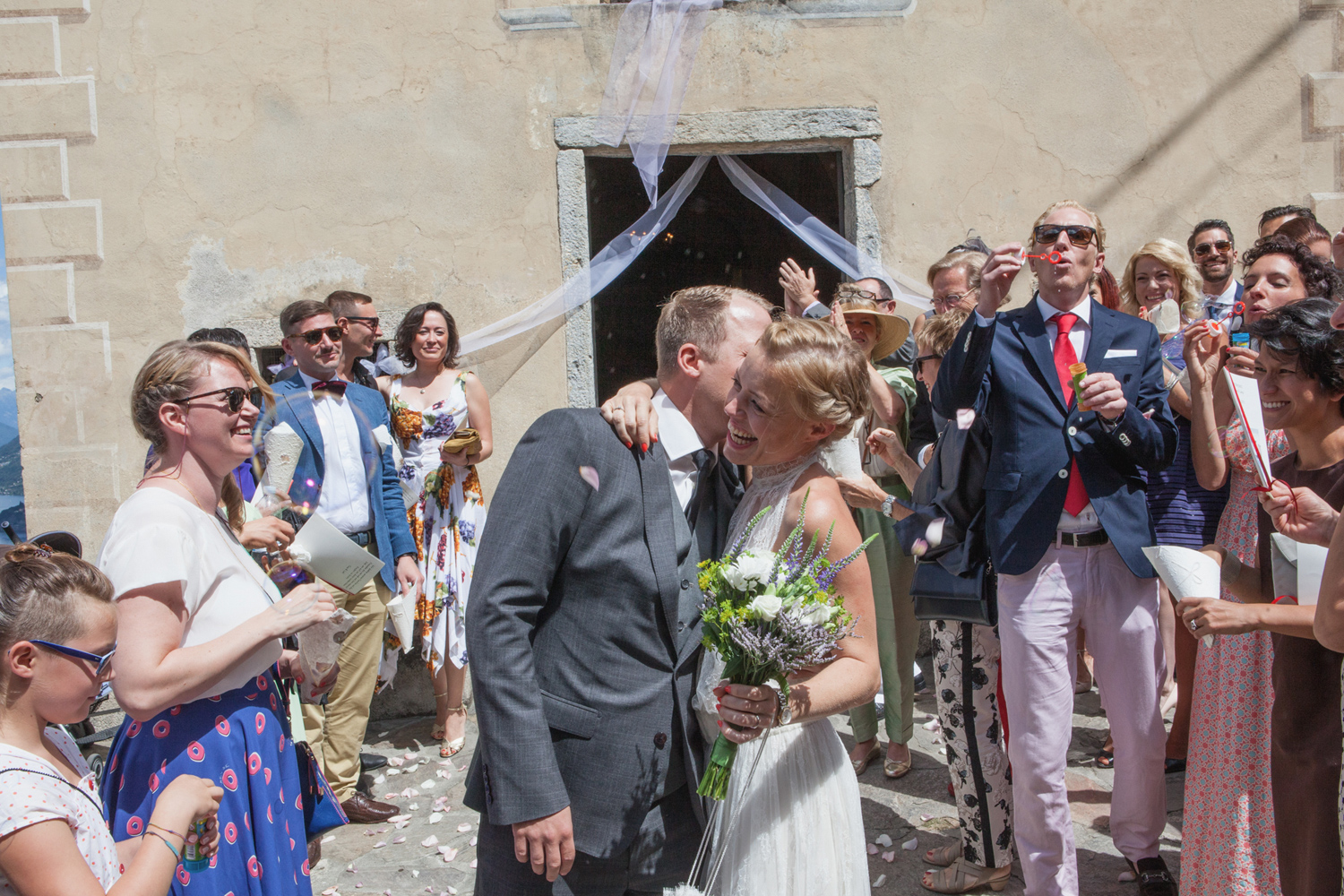 a destination wedding on Lake Maggiore