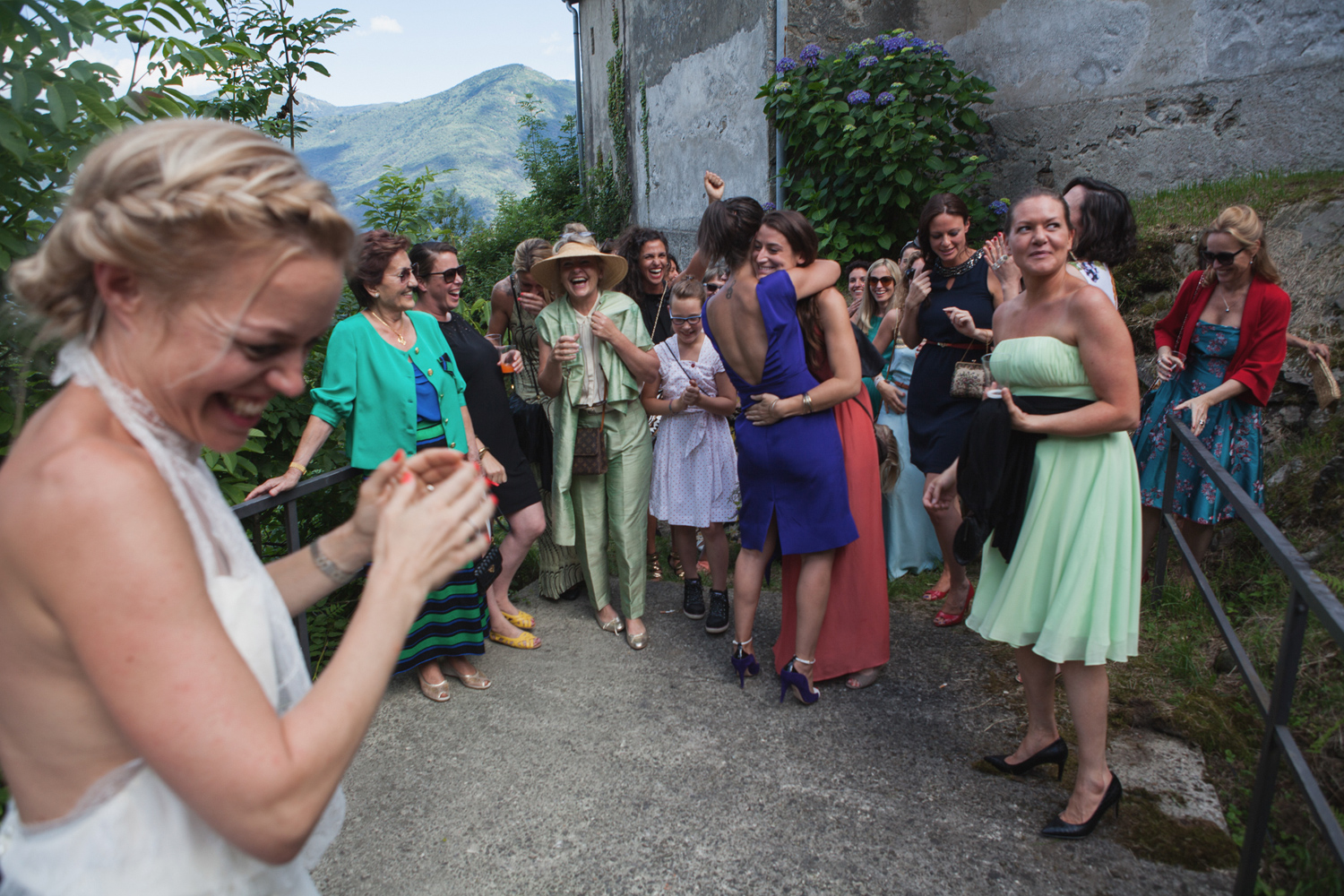 a destination wedding on Lake Maggiore
