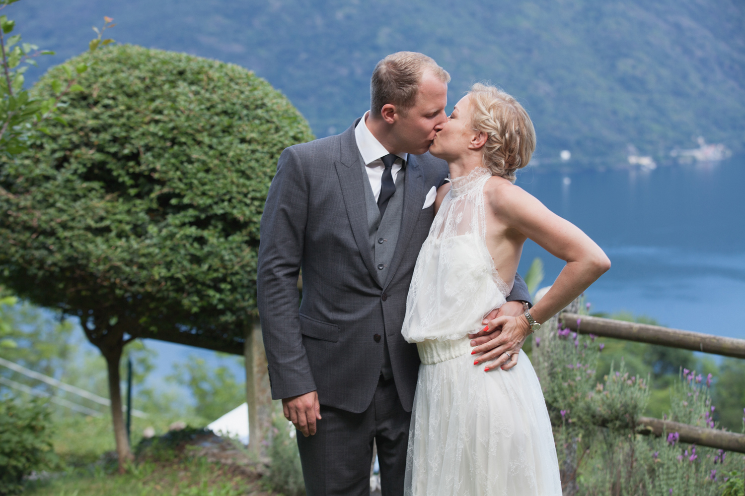 a destination wedding on Lake Maggiore
