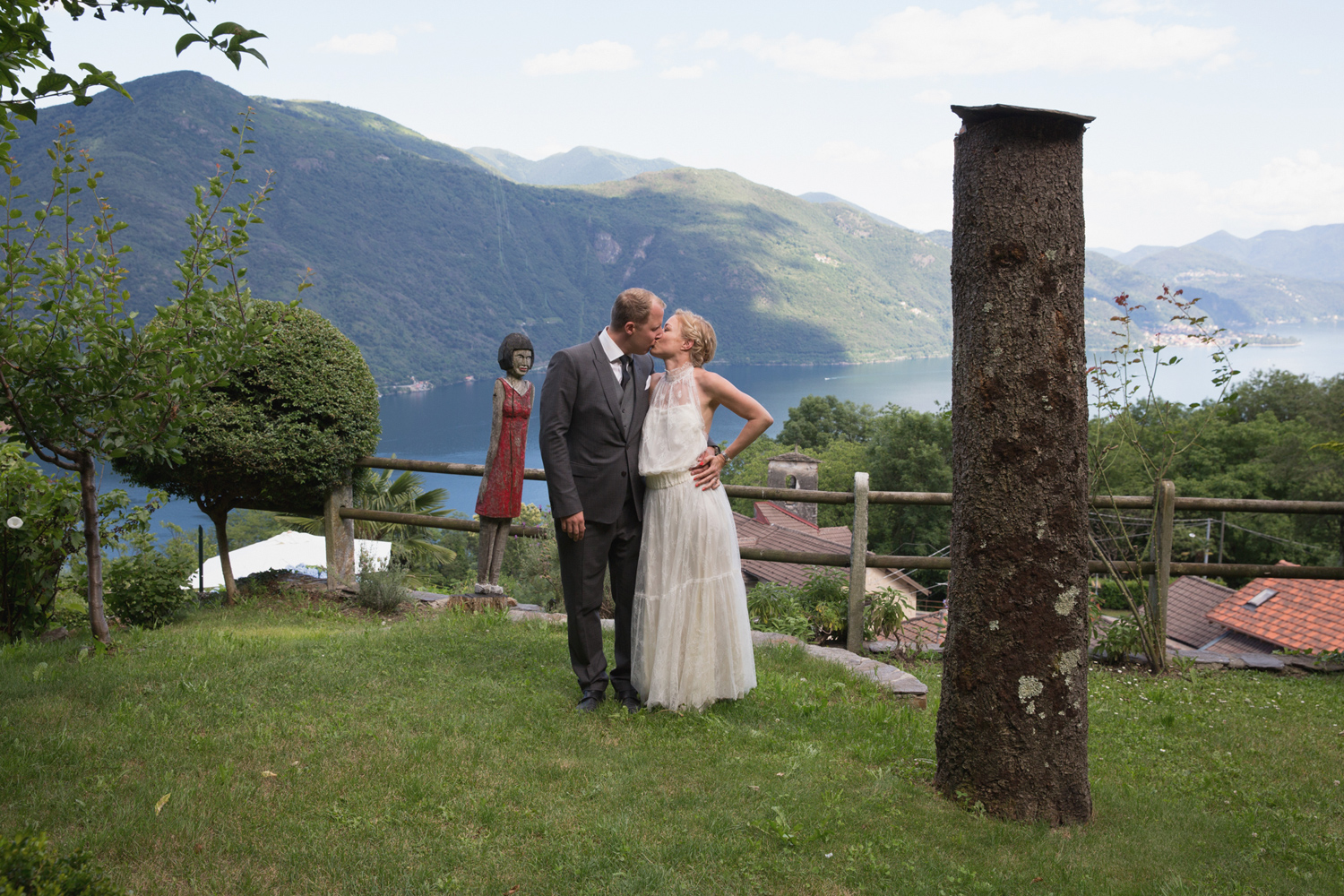 a destination wedding on Lake Maggiore