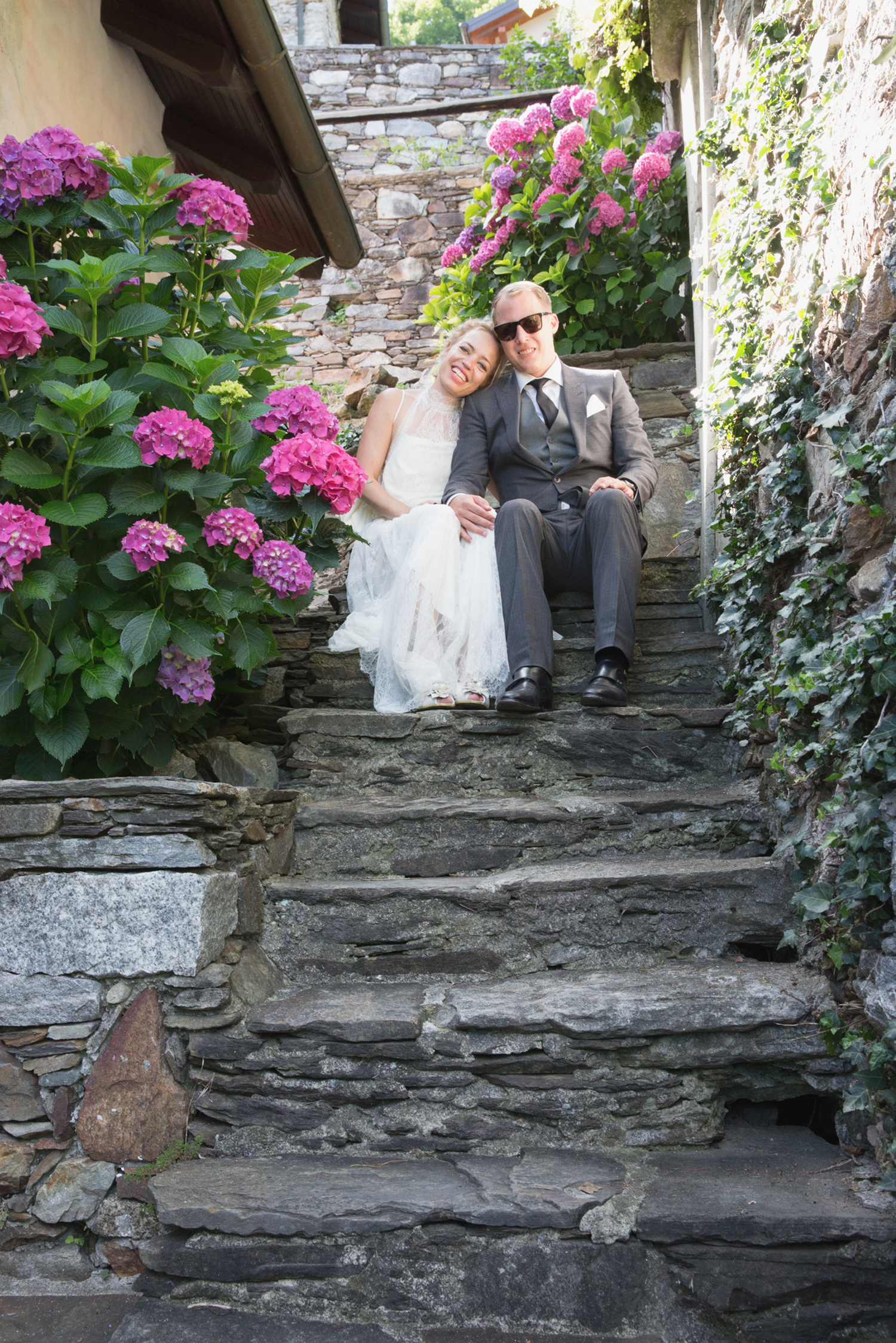 a destination wedding on Lake Maggiore