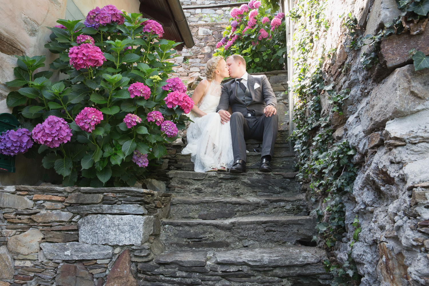 a destination wedding on Lake Maggiore