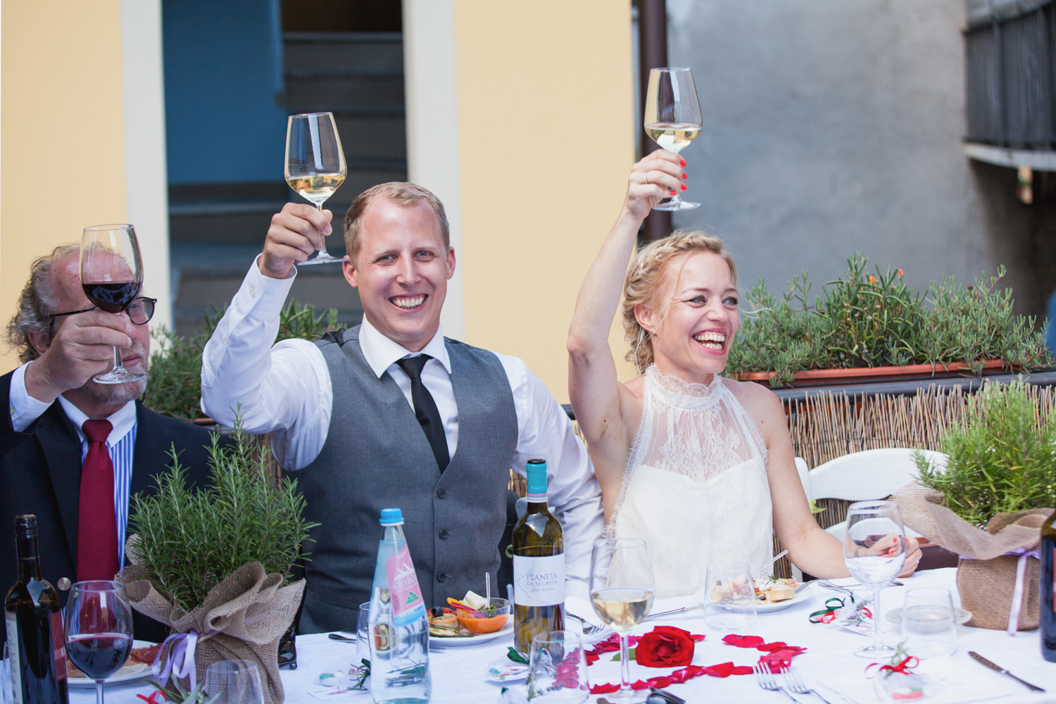 a destination wedding on Lake Maggiore