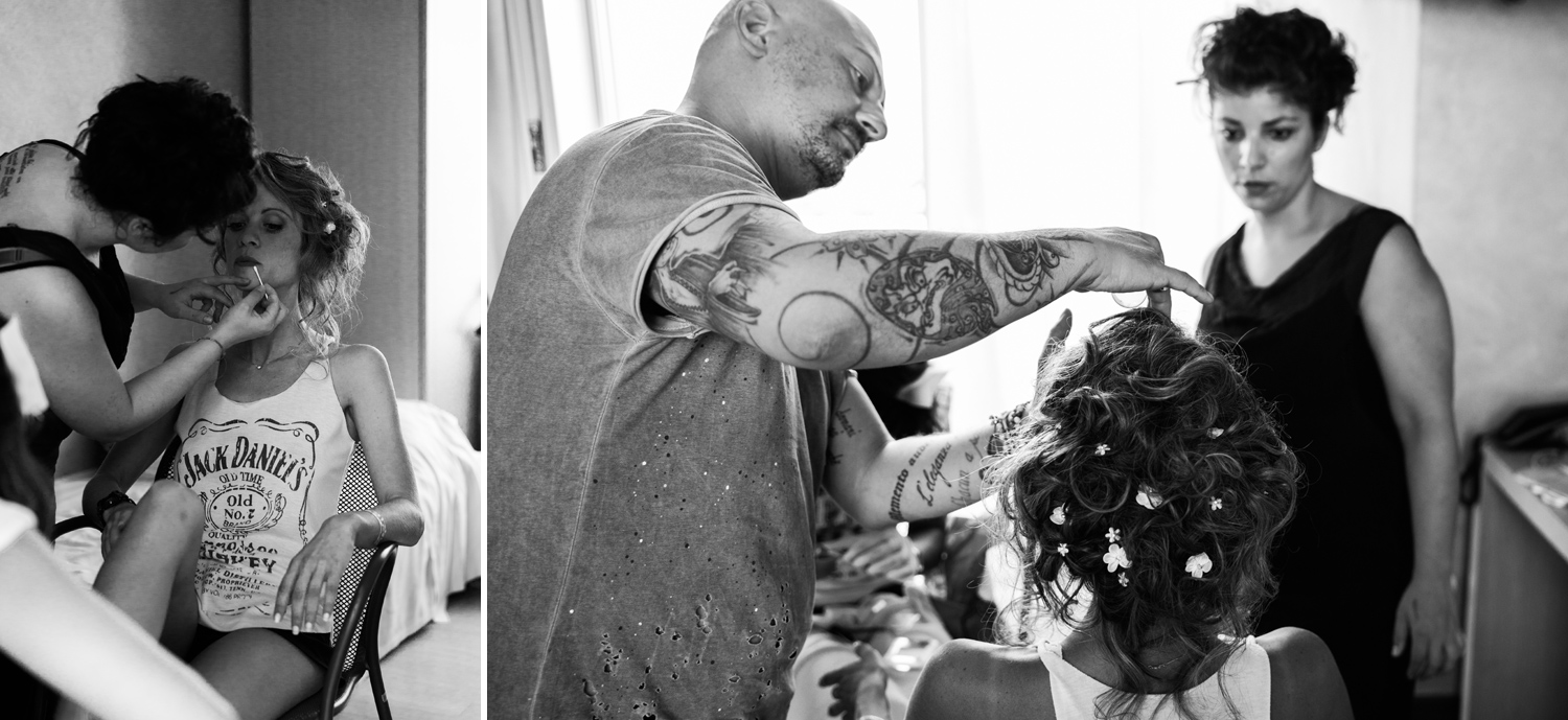 a wonderful rock'n'roll wedding full of love and lust for life