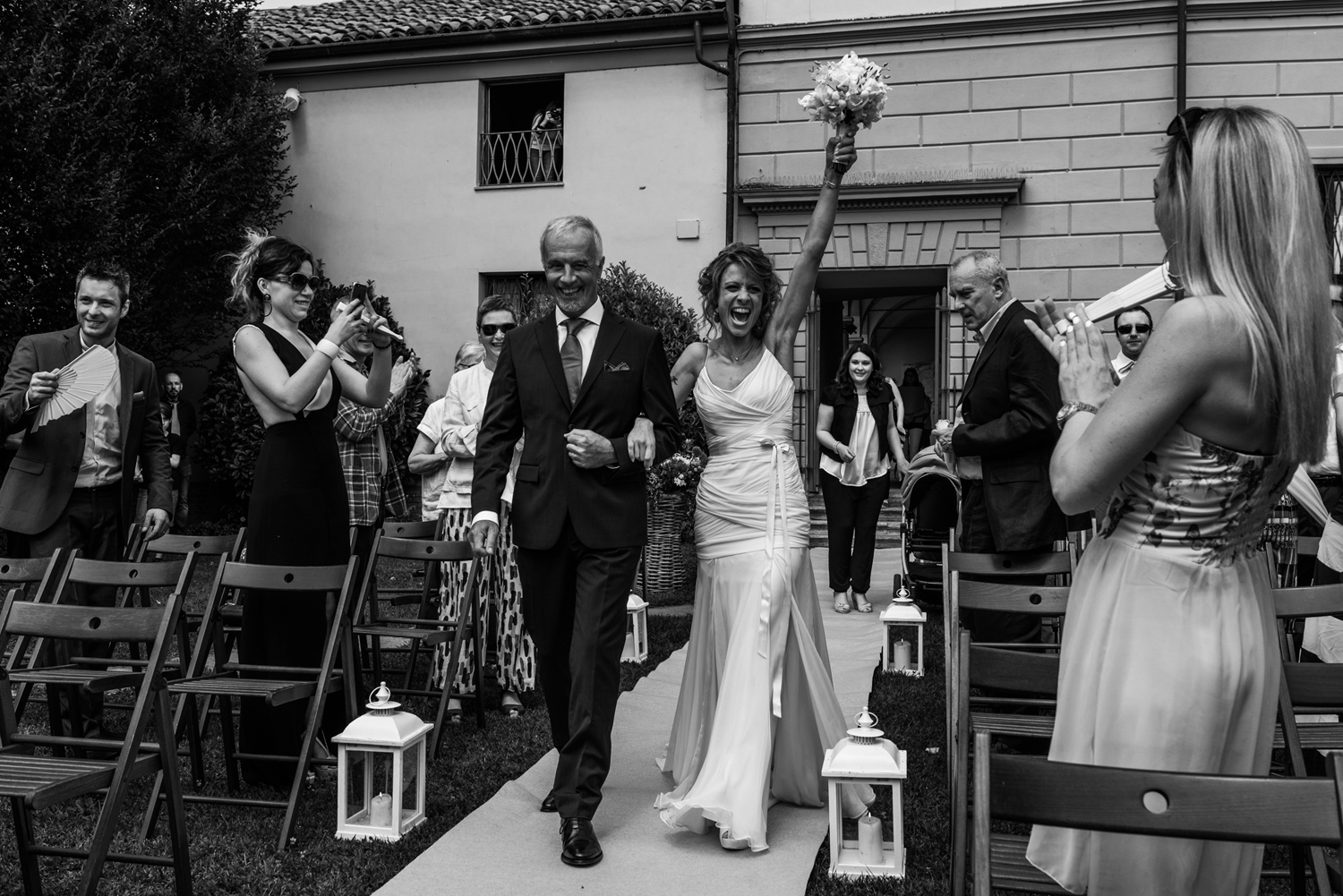 a wonderful rock'n'roll wedding full of love and lust for life