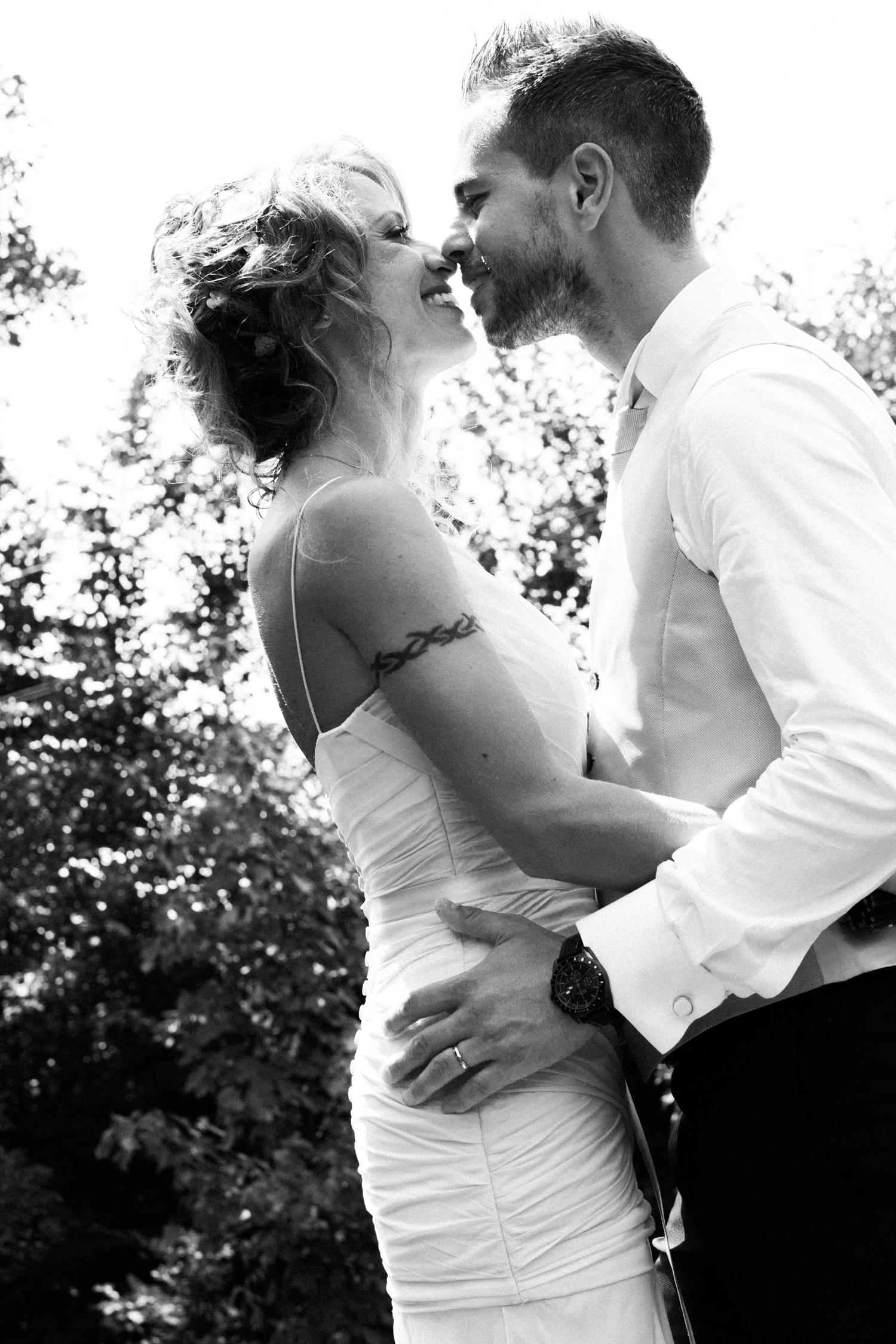 a wonderful rock'n'roll wedding full of love and lust for life