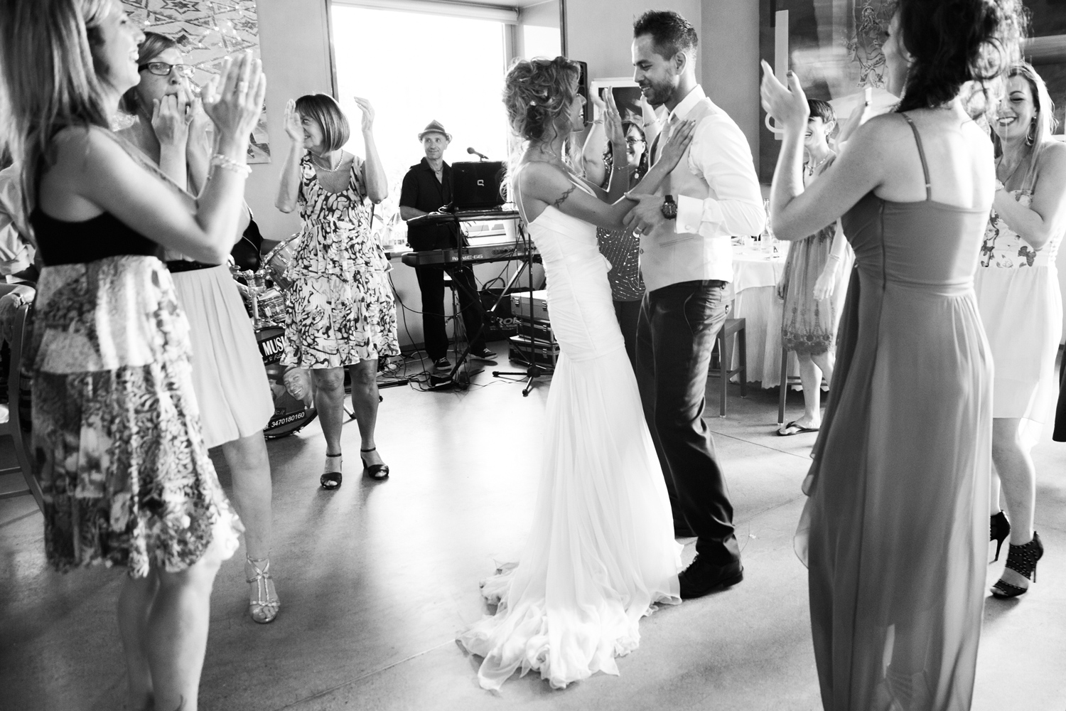 a wonderful rock'n'roll wedding full of love and lust for life