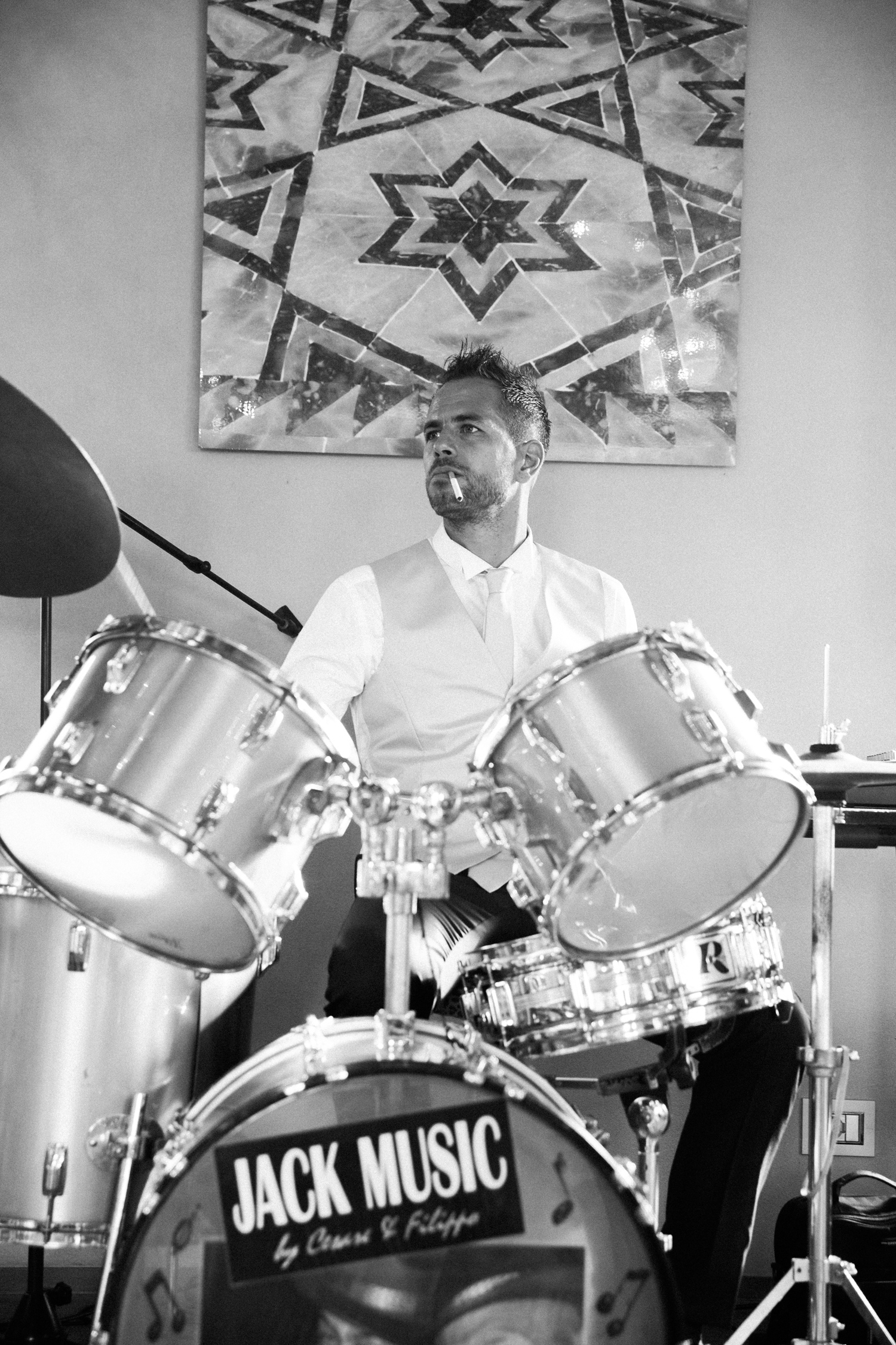 a wonderful rock'n'roll wedding full of love and lust for life