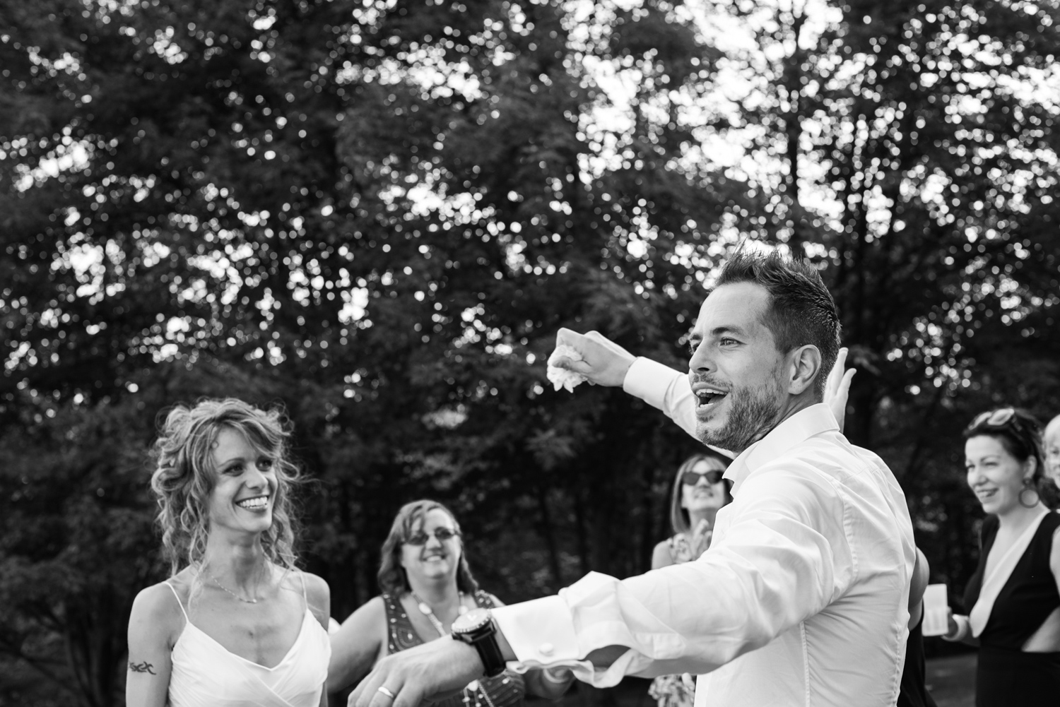 a wonderful rock'n'roll wedding full of love and lust for life