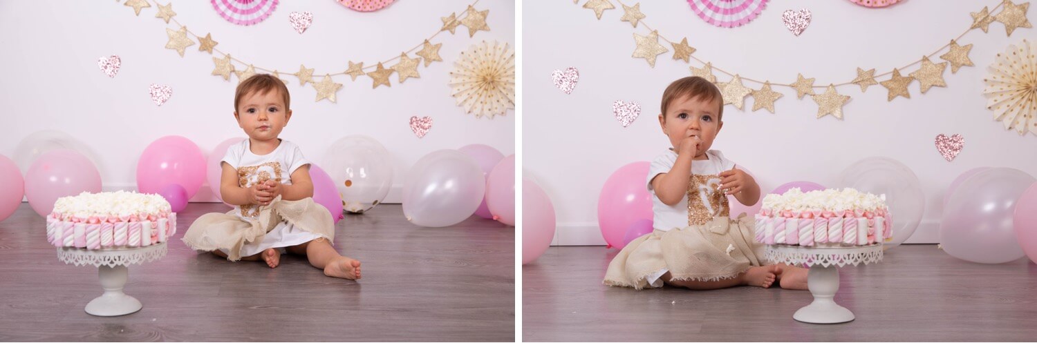 smashing cake