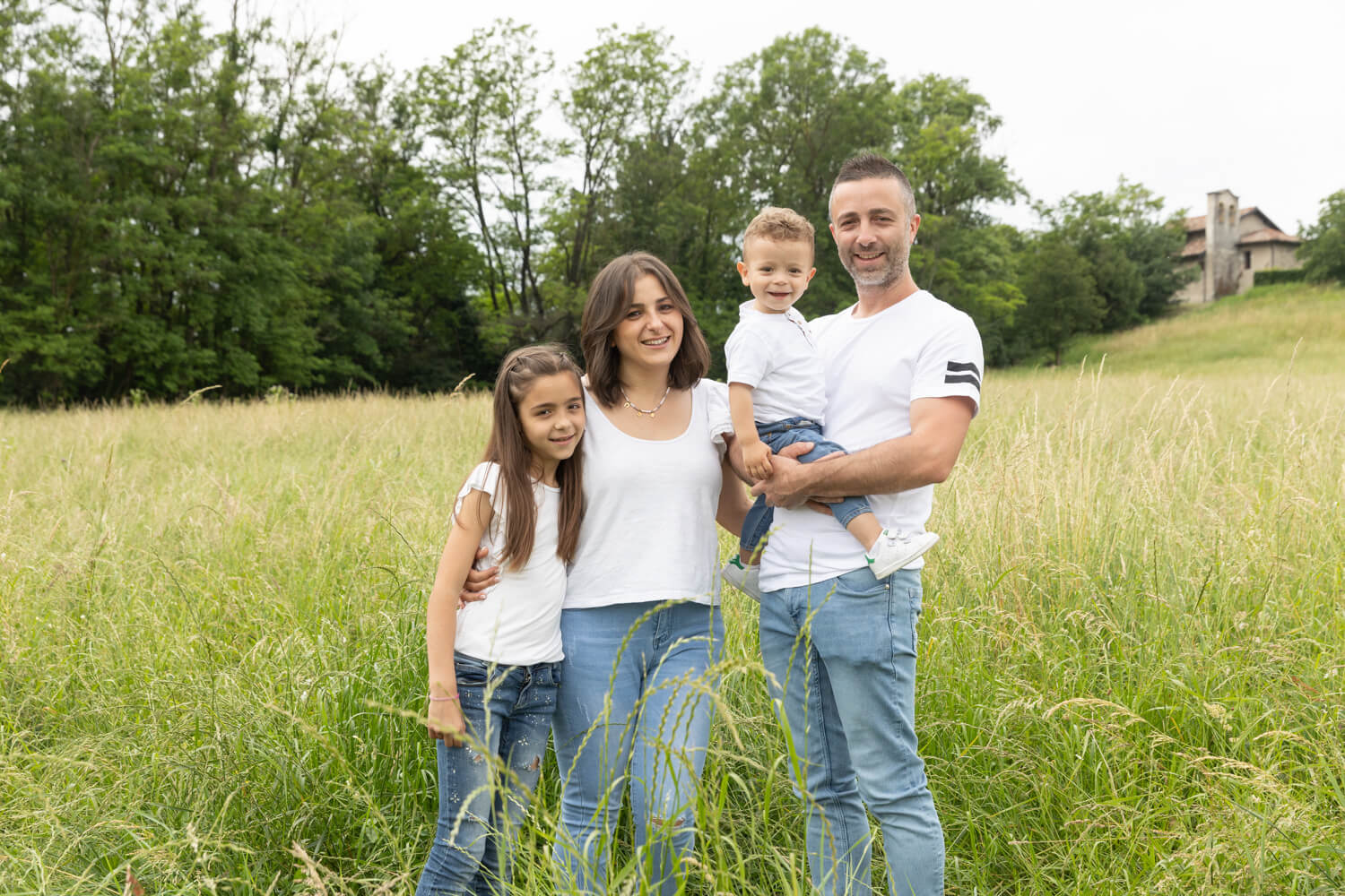 Servizio fotografico di famiglia