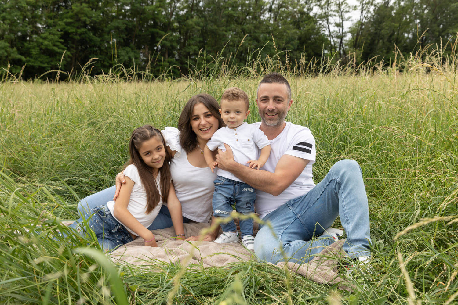 Servizio fotografico di famiglia